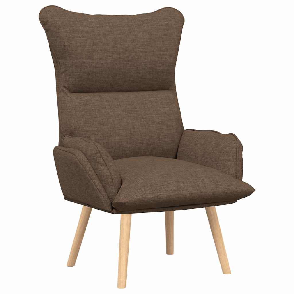 Fauteuil relaxant Marron 69 x 74 x 93 cm tissu