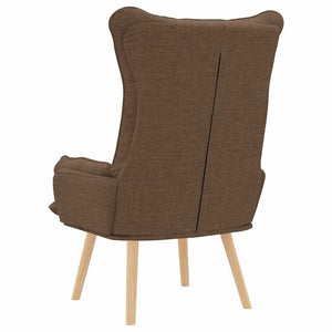 Fauteuil relaxant Marron 69 x 74 x 93 cm tissu
