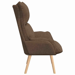 Fauteuil relaxant Marron 69 x 74 x 93 cm tissu