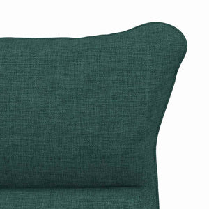 Fauteuil relaxant Vert foncé 69 x 74 x 93 cm tissu