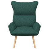Fauteuil relaxant Vert foncé 69 x 74 x 93 cm tissu