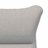 Fauteuil relaxant Gris nuage 69 x 74 x 93 cm tissu