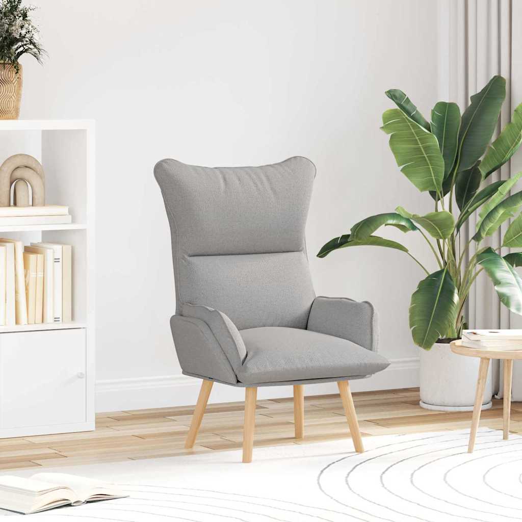 Fauteuil relaxant Gris nuage 69 x 74 x 93 cm tissu