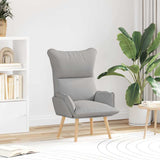 Fauteuil relaxant Gris nuage 69 x 74 x 93 cm tissu