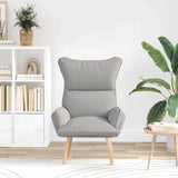 Fauteuil relaxant Gris nuage 69 x 74 x 93 cm tissu