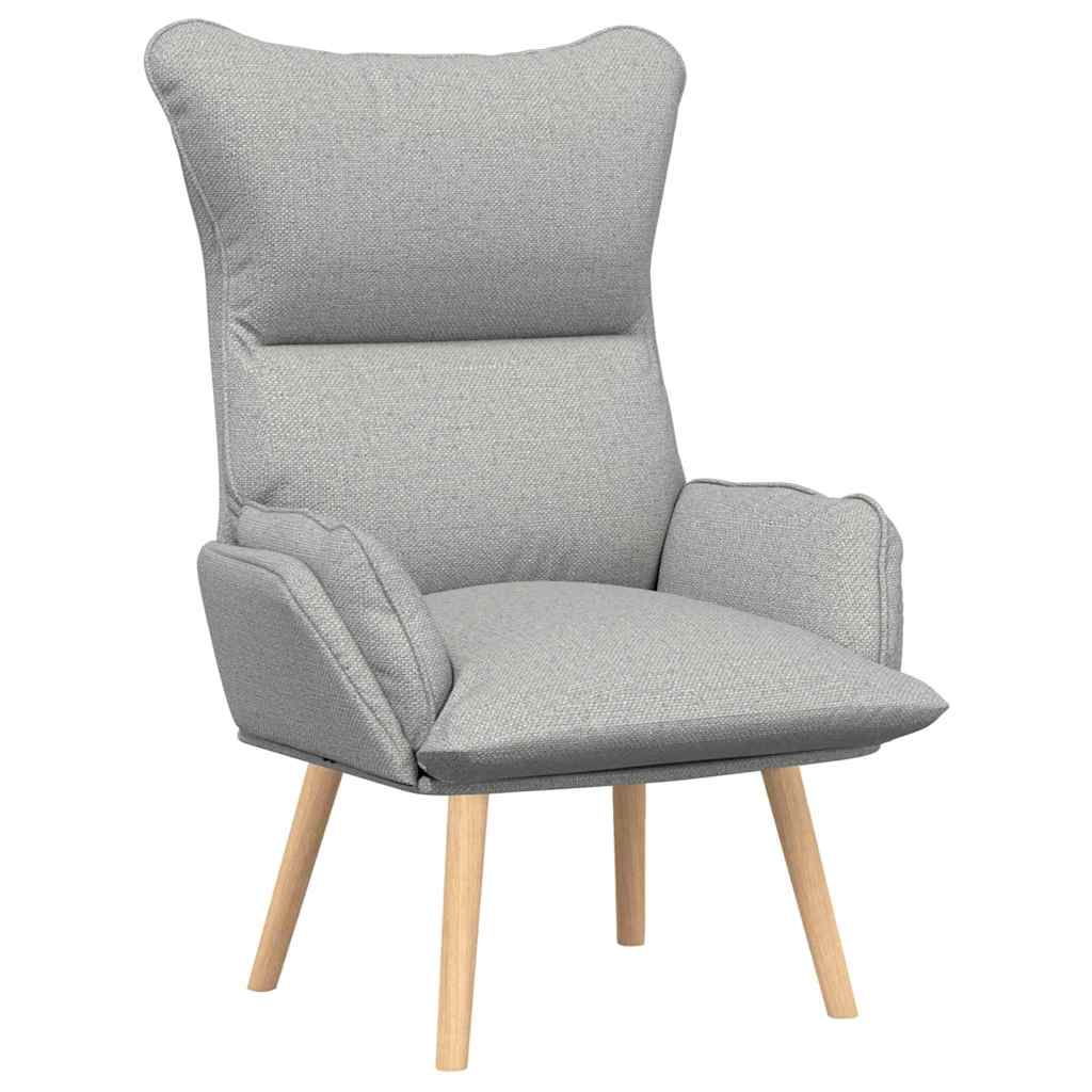 Fauteuil relaxant Gris nuage 69 x 74 x 93 cm tissu