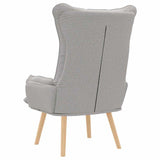 Fauteuil relaxant Gris nuage 69 x 74 x 93 cm tissu