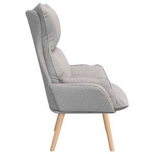 Fauteuil relaxant Gris nuage 69 x 74 x 93 cm tissu