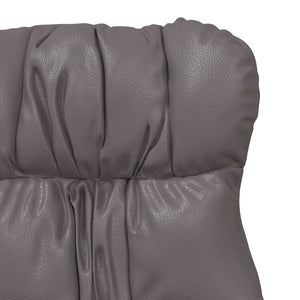 Fauteuil relaxant Gris 69 x 74 x 93 cm Faux cuir