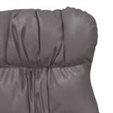 Fauteuil relaxant Gris 69 x 74 x 93 cm Faux cuir