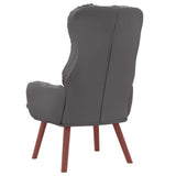 Fauteuil relaxant Gris 69 x 74 x 93 cm Faux cuir
