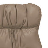 Fauteuil relaxant Cappuccino 69 x 74 x 93 cm Faux cuir