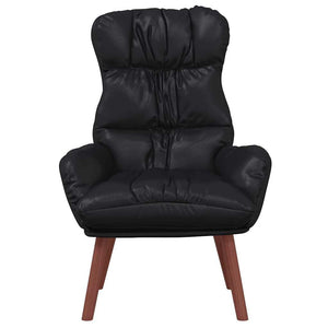 Fauteuil relaxant Noir 69 x 74 x 93 cm Faux cuir