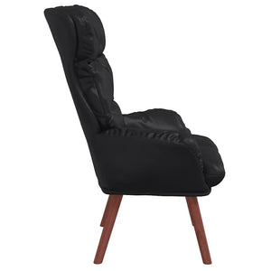 Fauteuil relaxant Noir 69 x 74 x 93 cm Faux cuir