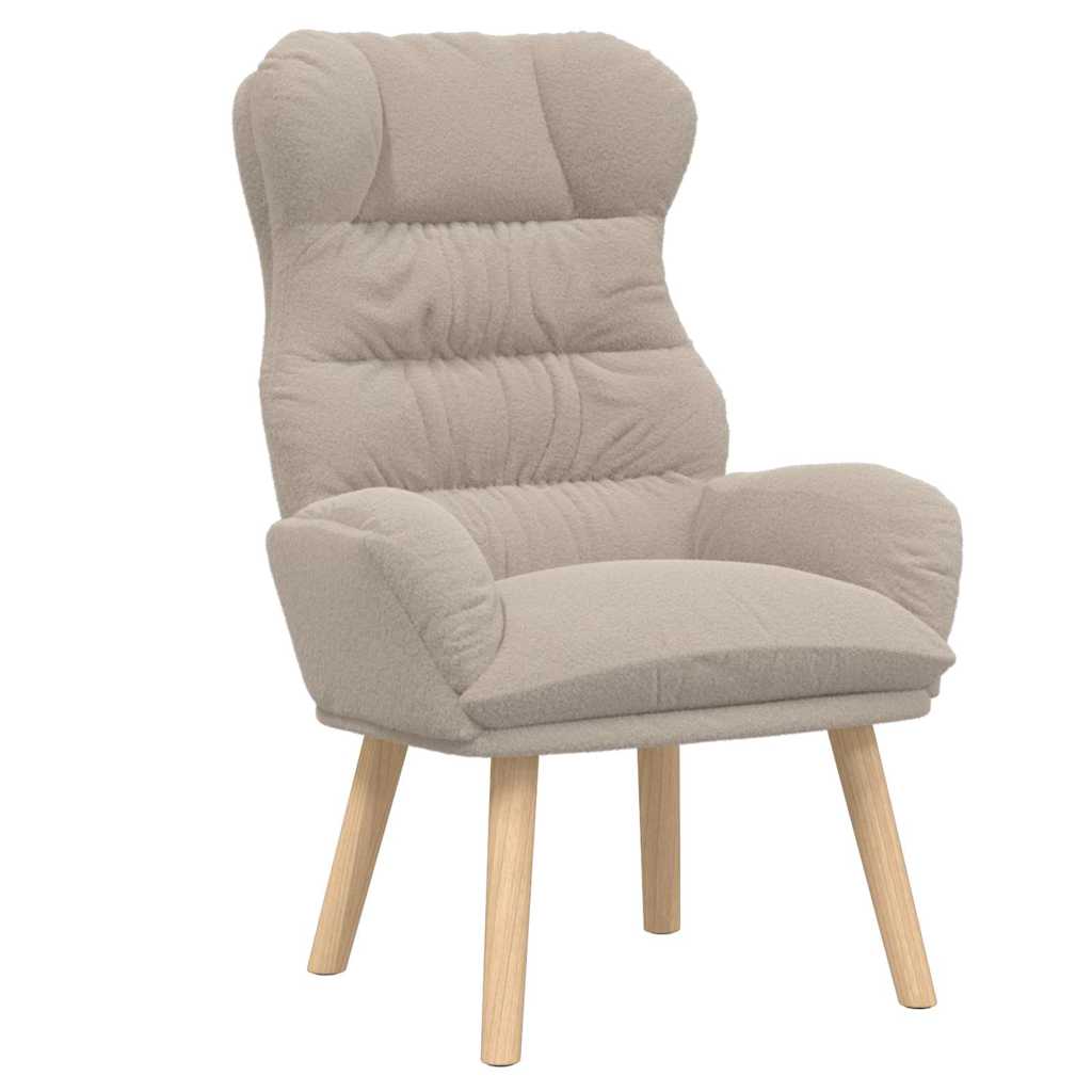 Fauteuil relaxant Gris clair 69 x 74 x 93 cm tissu