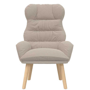 Fauteuil relaxant Gris clair 69 x 74 x 93 cm tissu