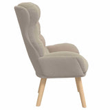 Fauteuil relaxant Gris clair 69 x 74 x 93 cm tissu