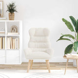 Fauteuil relaxant Crème 69 x 74 x 93 cm tissu