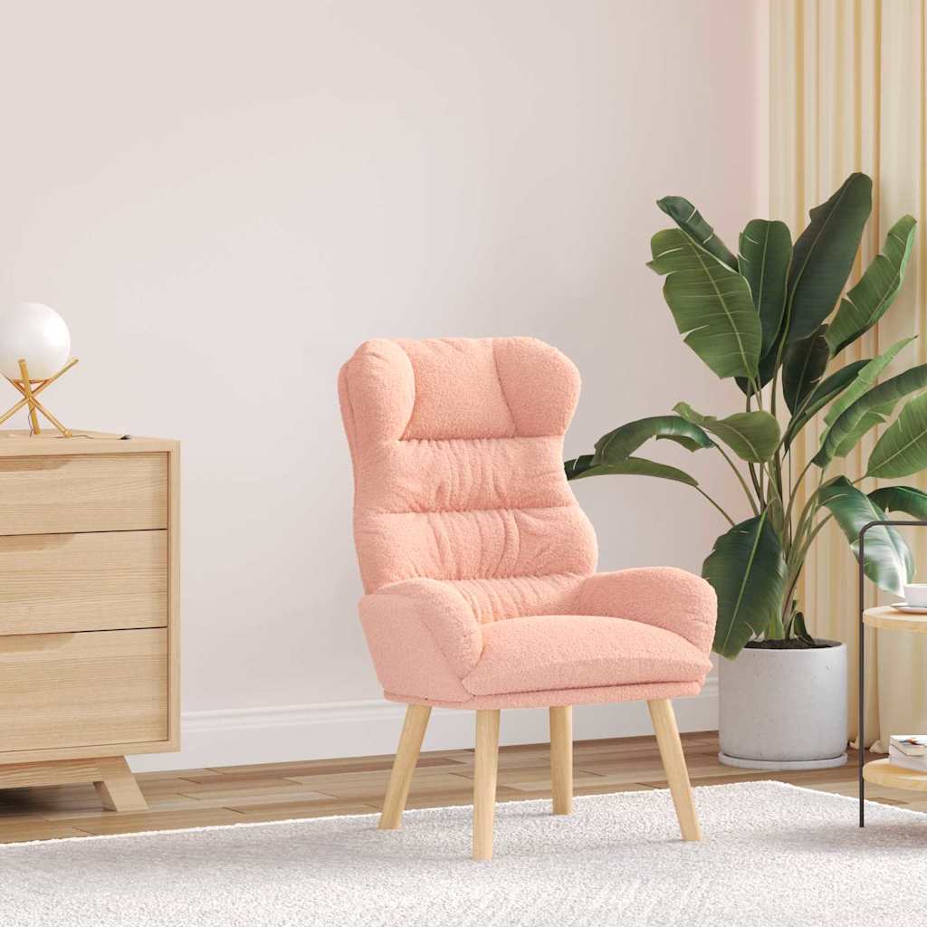 Fauteuil relaxant Rose 69 x 74 x 93 cm tissu