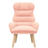 Fauteuil relaxant Rose 69 x 74 x 93 cm tissu