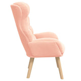 Fauteuil relaxant Rose 69 x 74 x 93 cm tissu