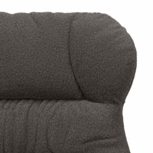 Fauteuil relaxant Gris foncé 69 x 74 x 93 cm tissu