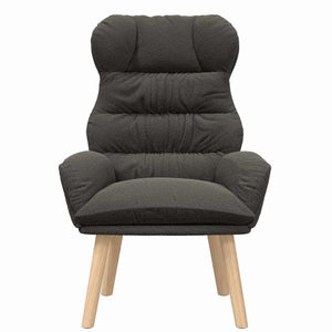 Fauteuil relaxant Gris foncé 69 x 74 x 93 cm tissu