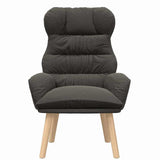 Fauteuil relaxant Gris foncé 69 x 74 x 93 cm tissu