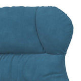 Fauteuil relaxant Bleu 69 x 74 x 93 cm Velours