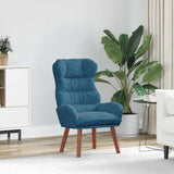 Fauteuil relaxant Bleu 69 x 74 x 93 cm Velours