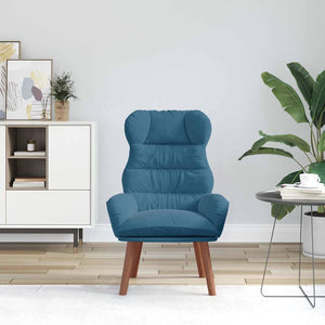 Fauteuil relaxant Bleu 69 x 74 x 93 cm Velours