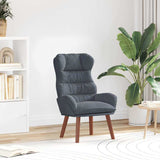 Fauteuil relaxant Gris foncé 69 x 74 x 93 cm Velours