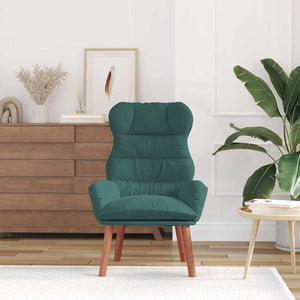 Fauteuil relaxant Vert foncé 69 x 74 x 93 cm Velours