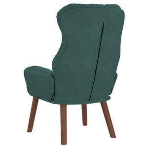 Fauteuil relaxant Vert foncé 69 x 74 x 93 cm Velours