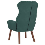 Fauteuil relaxant Vert foncé 69 x 74 x 93 cm Velours