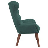 Fauteuil relaxant Vert foncé 69 x 74 x 93 cm Velours