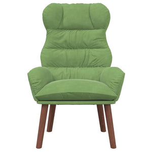 Fauteuil relaxant Vert clair 69 x 74 x 93 cm Velours