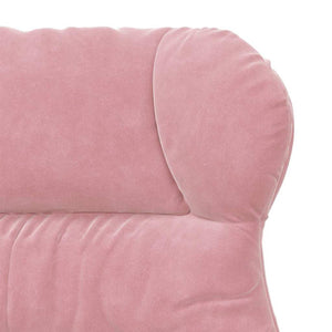 Fauteuil relaxant Rose 69 x 74 x 93 cm Velours
