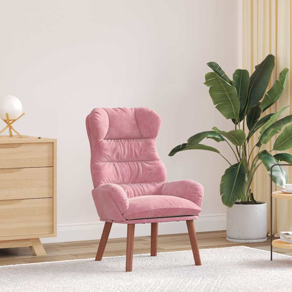 Fauteuil relaxant Rose 69 x 74 x 93 cm Velours
