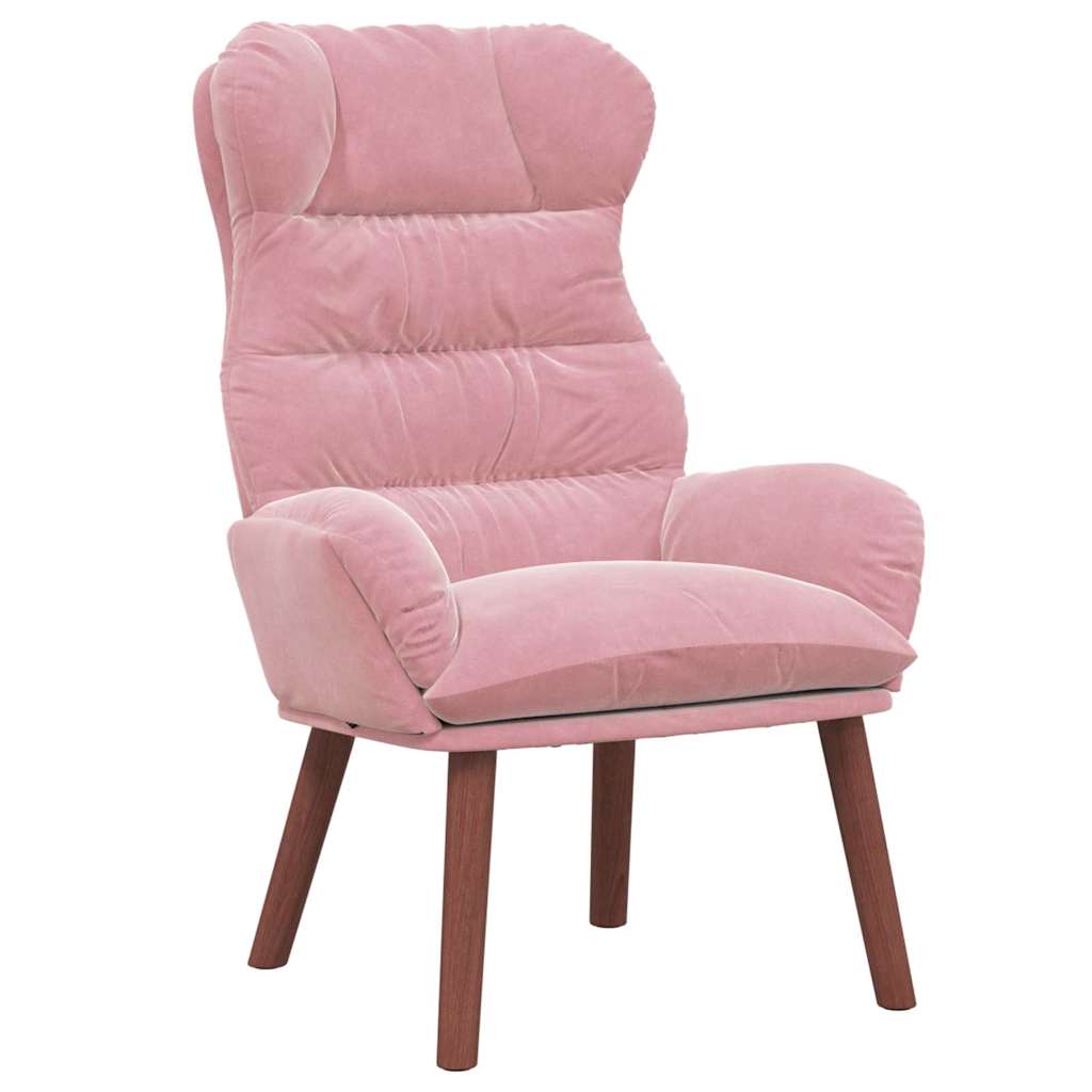 Fauteuil relaxant Rose 69 x 74 x 93 cm Velours
