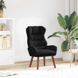 Fauteuil relaxant Noir 69 x 74 x 93 cm Velours