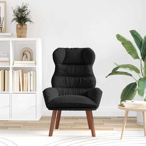 Fauteuil relaxant Noir 69 x 74 x 93 cm Velours