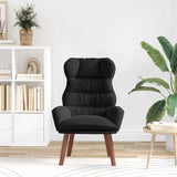 Fauteuil relaxant Noir 69 x 74 x 93 cm Velours