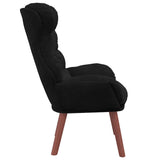 Fauteuil relaxant Noir 69 x 74 x 93 cm Velours