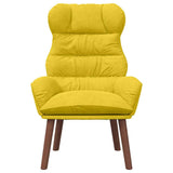 Fauteuil relaxant Jaune 69 x 74 x 93 cm Velours