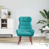 Fauteuil relaxant Turquoise 69 x 74 x 93 cm Velours