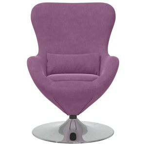 Fauteuil œuf Violet 63 x 73 x 90 cm Velours
