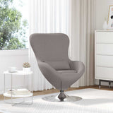 Fauteuil œuf Taupe 63 x 73 x 90 cm tissu