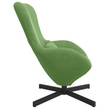 Fauteuil œuf Vert clair 63 x 73 x 90 cm Velours