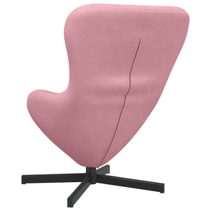 Fauteuil œuf Rose 63 x 73 x 90 cm Velours